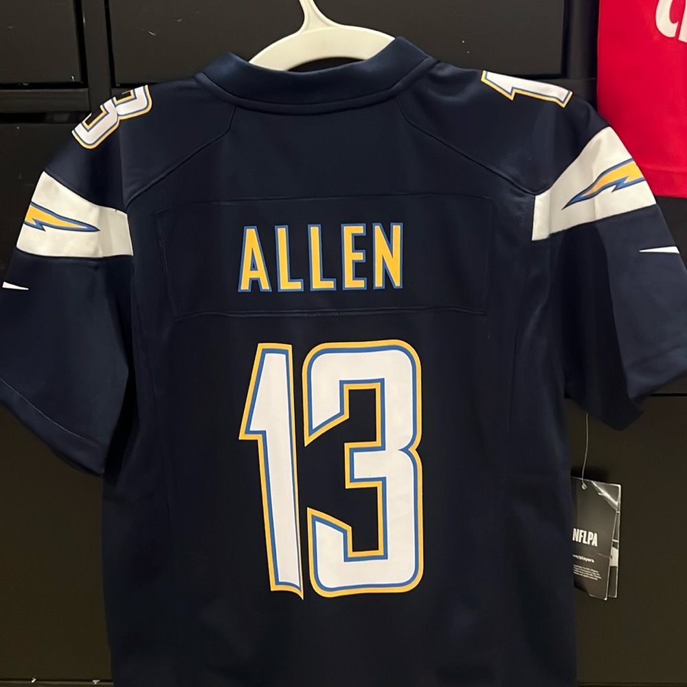 Youth Allen/ charger size 10/12 jersey